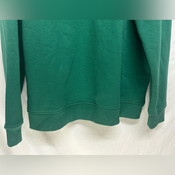 IZOD Men’s Advantage‎ Performance Stretch Green & Navy Quarter Zip Sweater XL - Picture 6 of 9